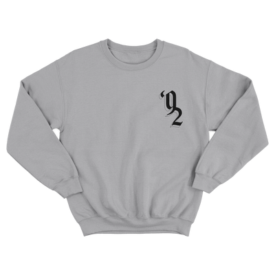 '92 San Andreas Light Grey Crewneck