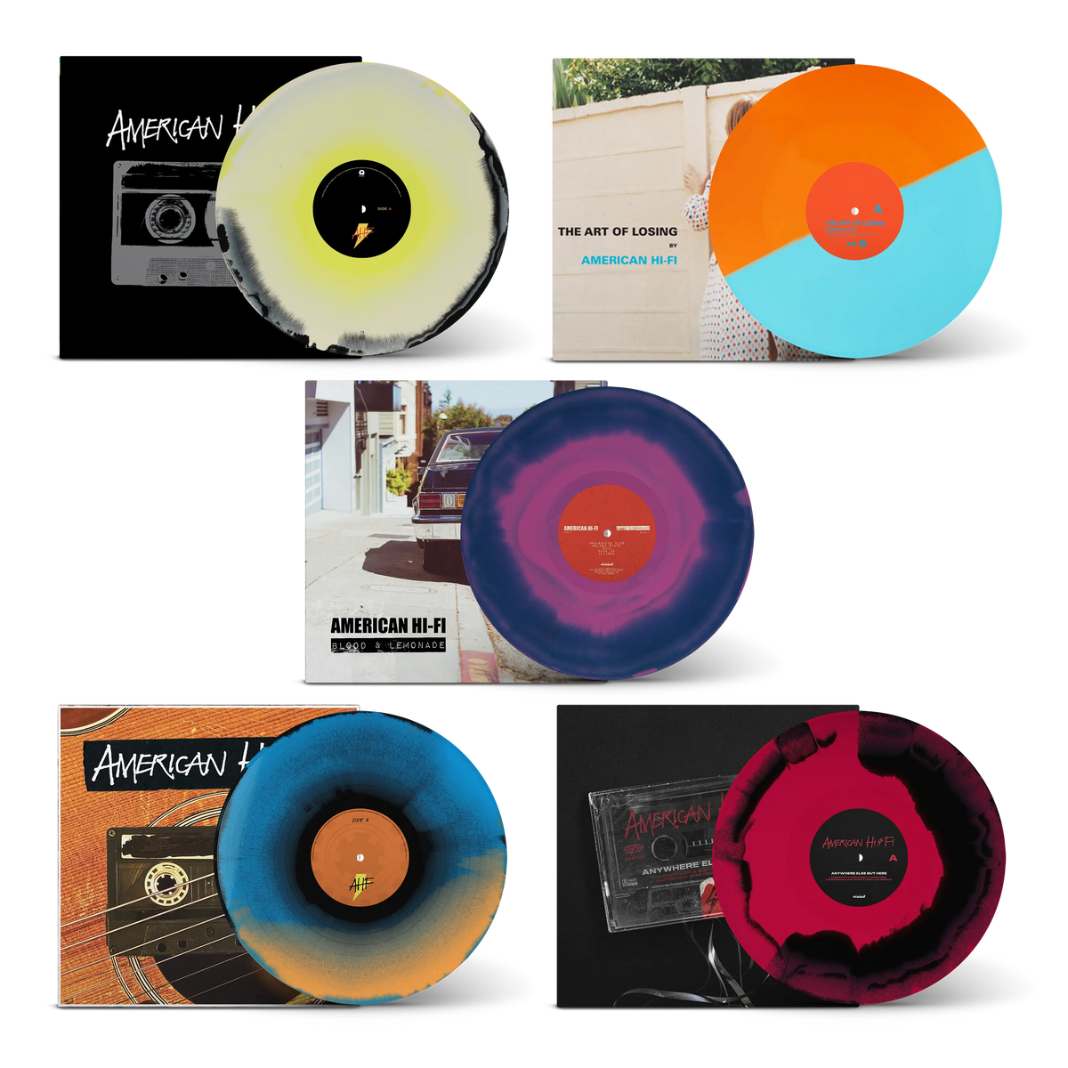American Hi-Fi Complete Vinyl Bundle