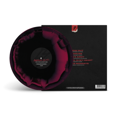 Anywhere Else But Here Hot Pink & Black A/B Side LP