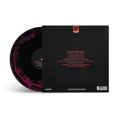 Anywhere Else But Here Hot Pink & Black A/B Side LP