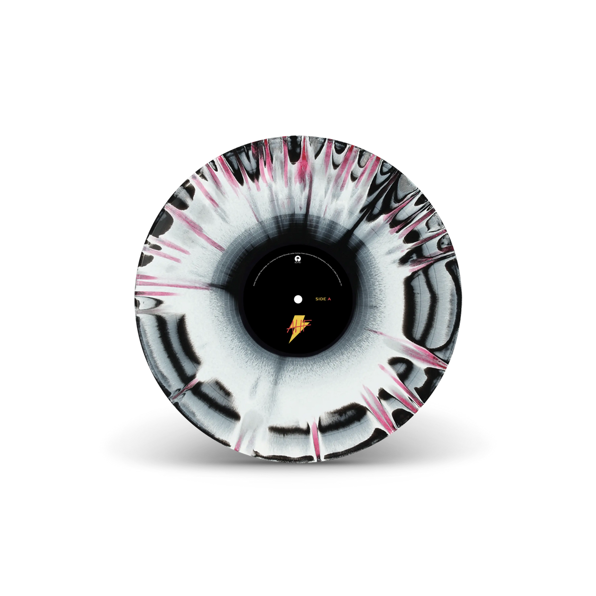 American Hi-Fi Tri-coloured A Side/B Side Pink, White & Black LP