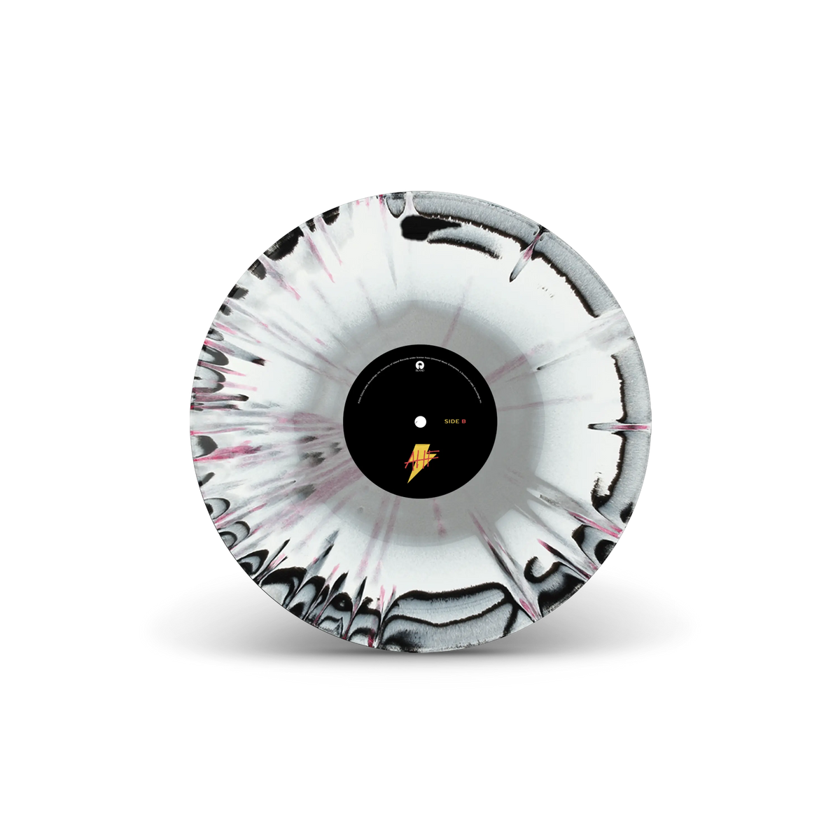 American Hi-Fi Tri-coloured A Side/B Side Pink, White & Black LP