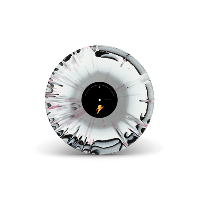 American Hi-Fi Tri-coloured A Side/B Side Pink, White & Black LP