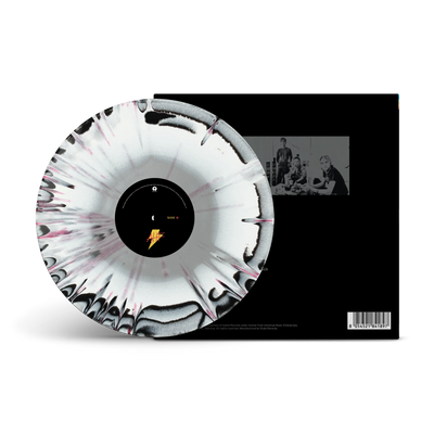 American Hi-Fi Tri-coloured A Side/B Side Pink, White & Black LP