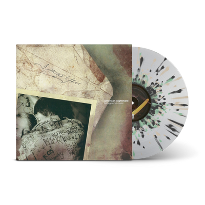 Background Music Clear with Green, Gold & Black Splatter LP