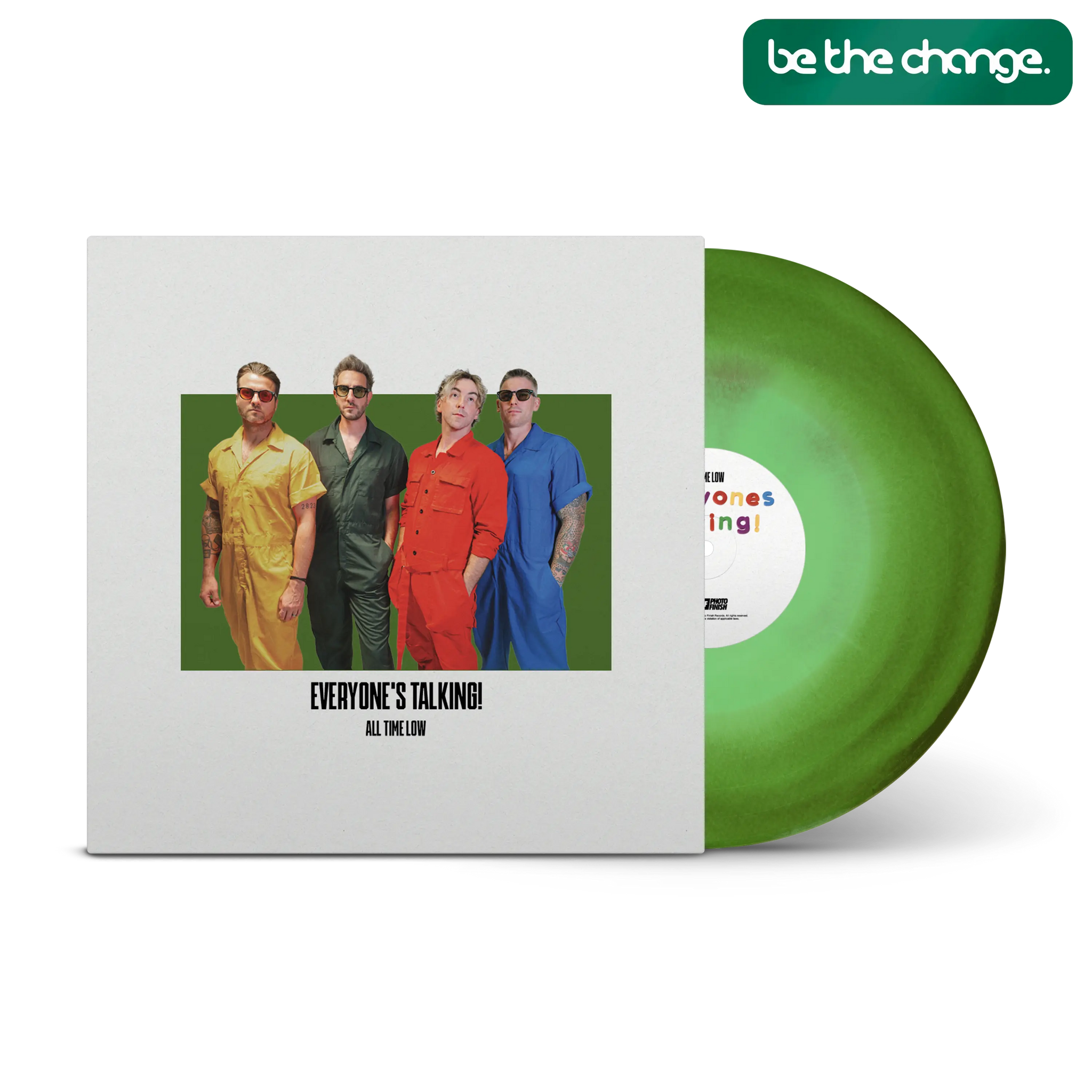 Everyone's Talking! Transparent Swamp Green & Opaque Green A/B Everyone's Talking! Transparent Swamp Green & Opaque Green A/B