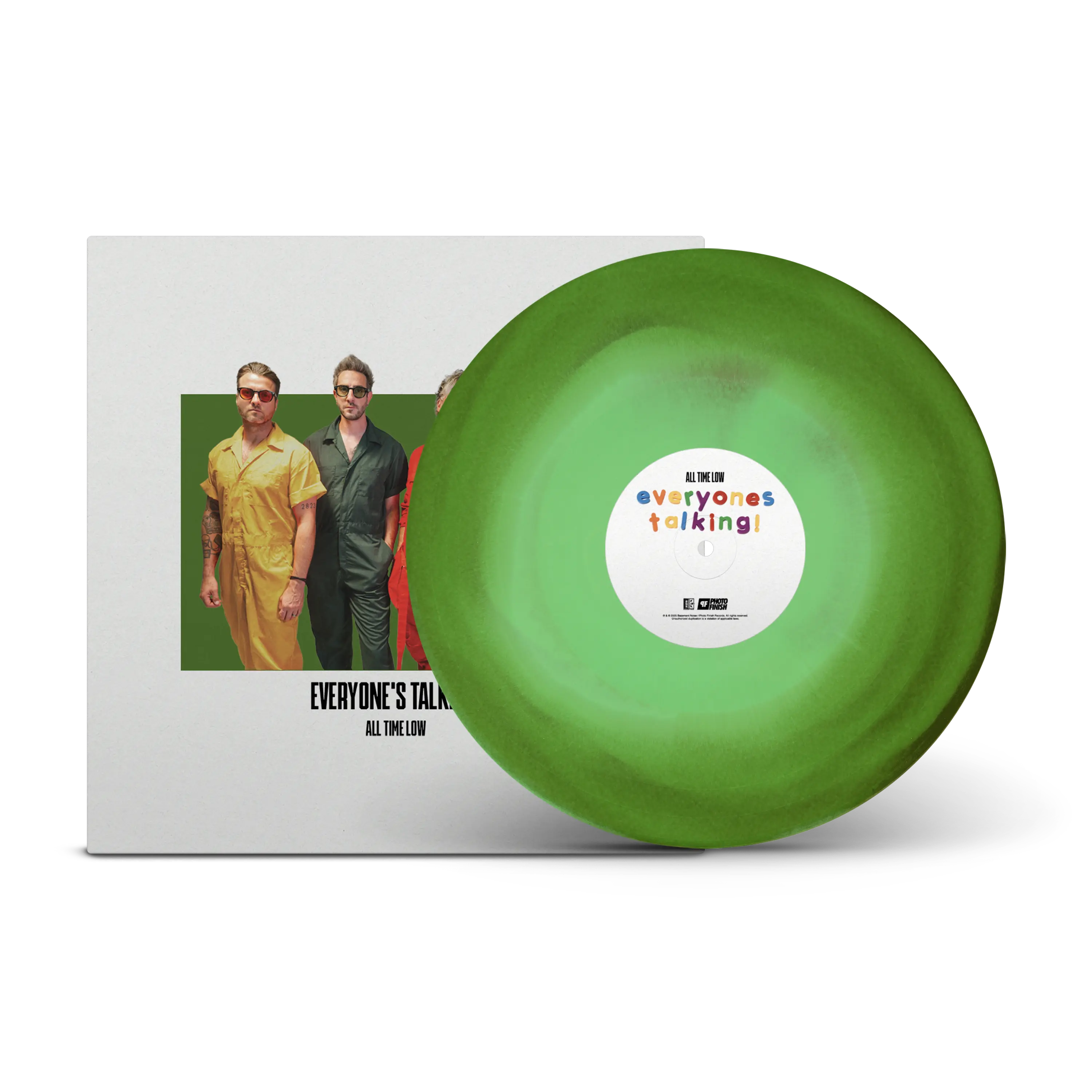 Everyone's Talking! Transparent Swamp Green & Opaque Green A/B Everyone's Talking! Transparent Swamp Green & Opaque Green A/B