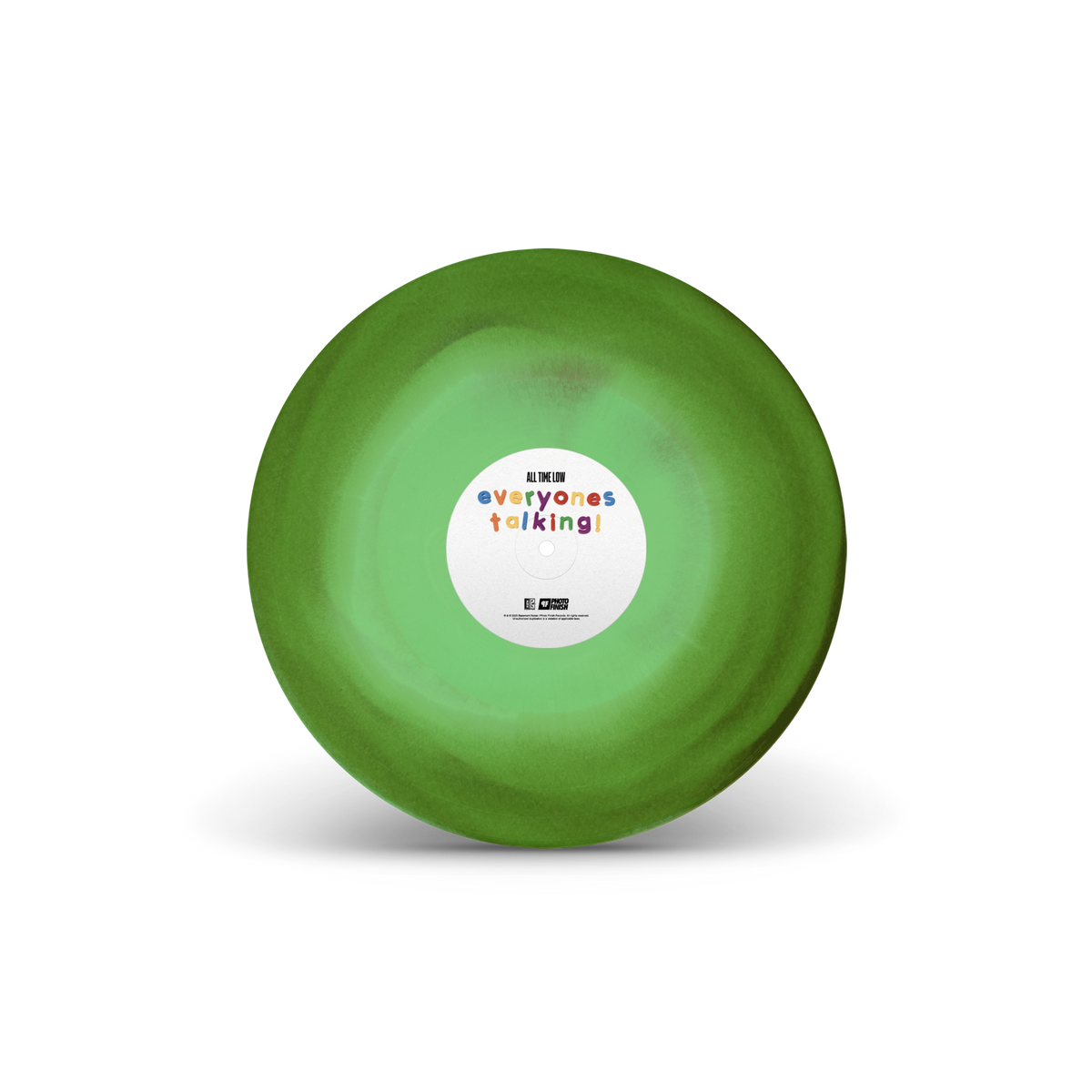 Everyone's Talking! Transparent Swamp Green & Opaque Green A/B Side with Alternate Artwork LP