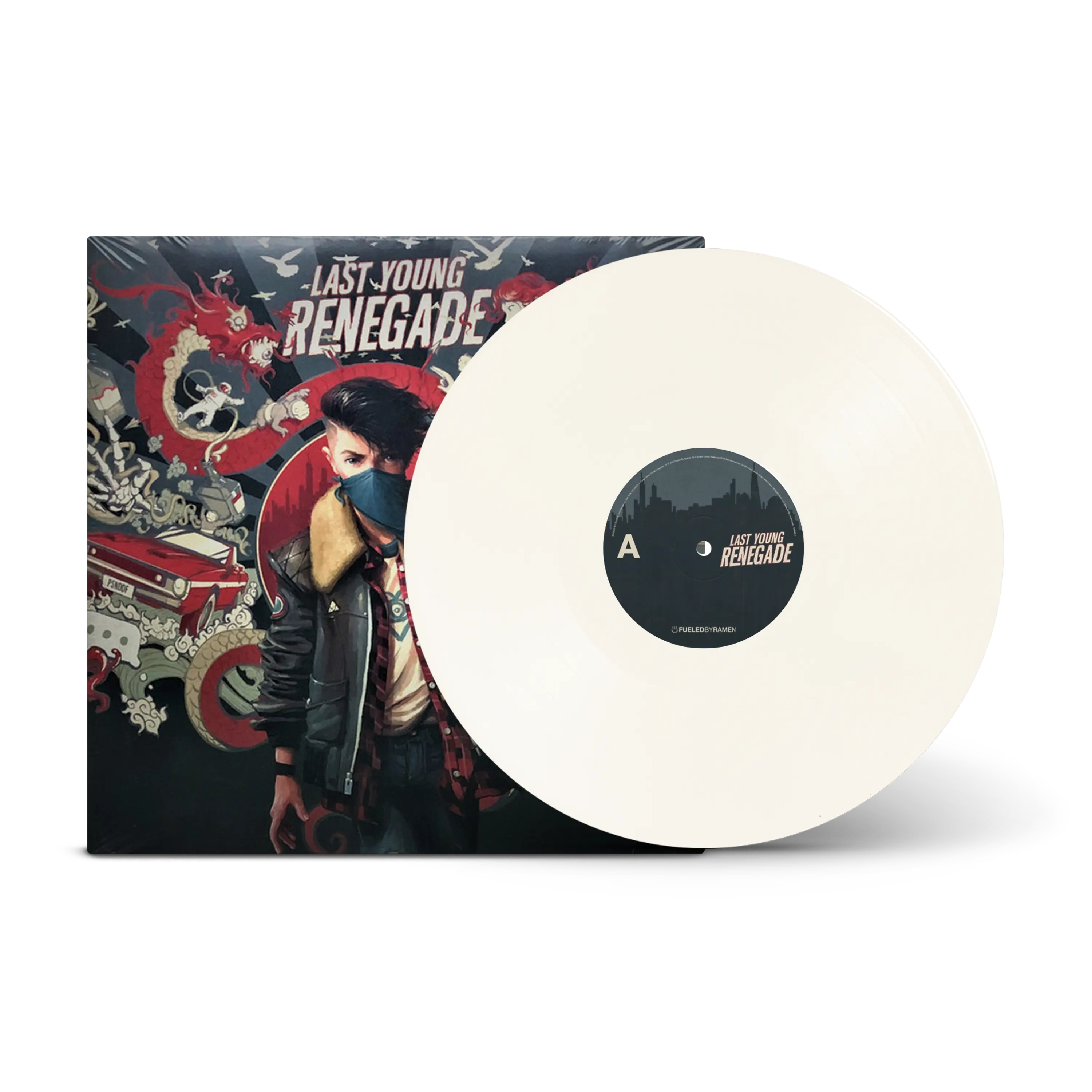 Last Young Renegade White LP – Rude Records Shop