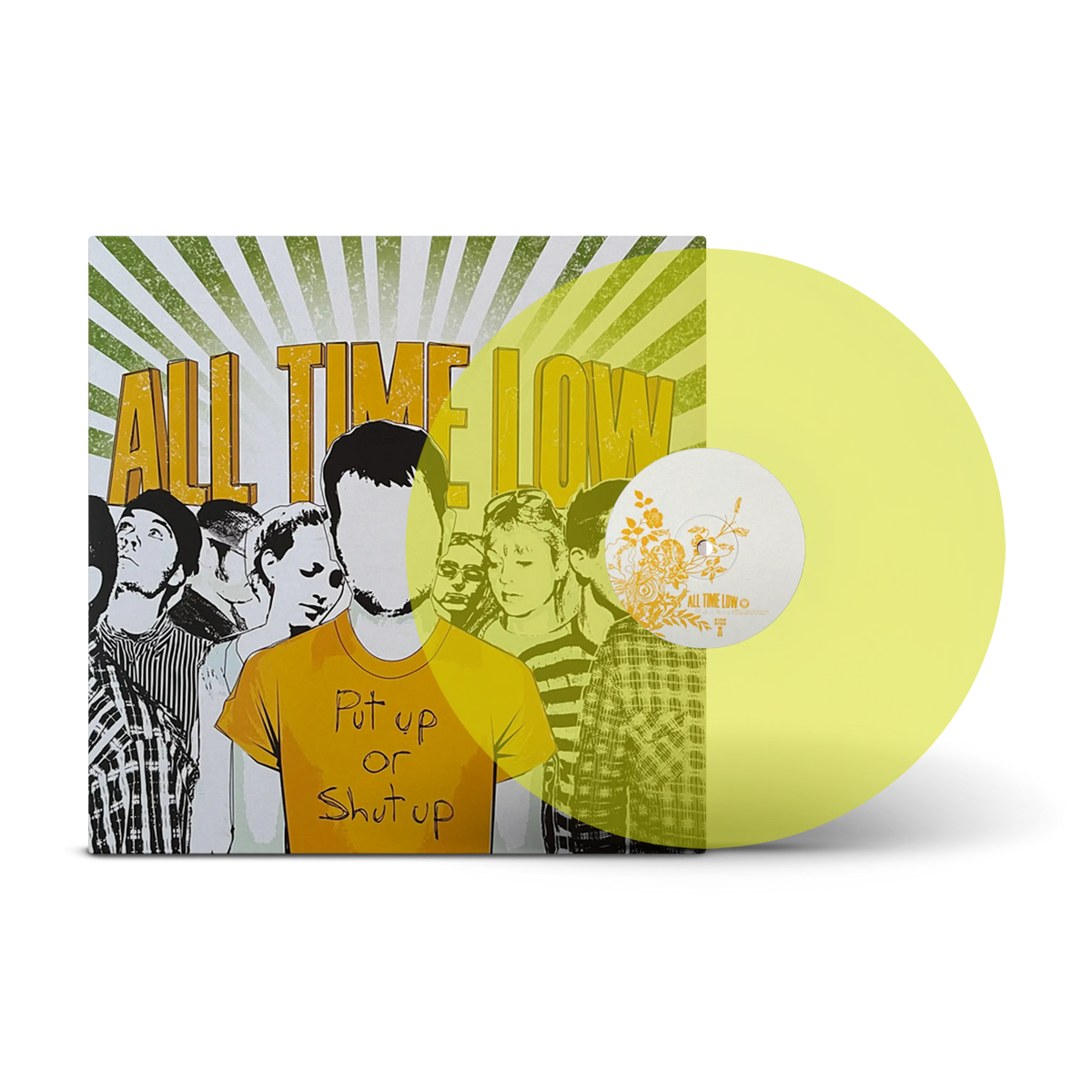 Put Up Or Shut Up Translucent Yellow LP