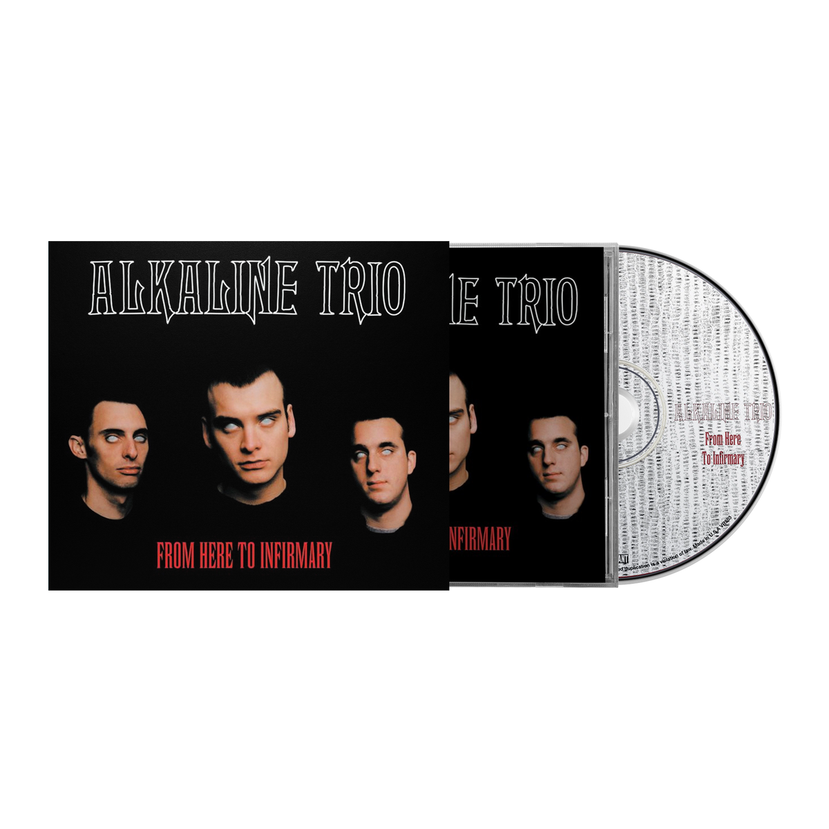 From Here To Infirmary Jewel Case CD with O-Card