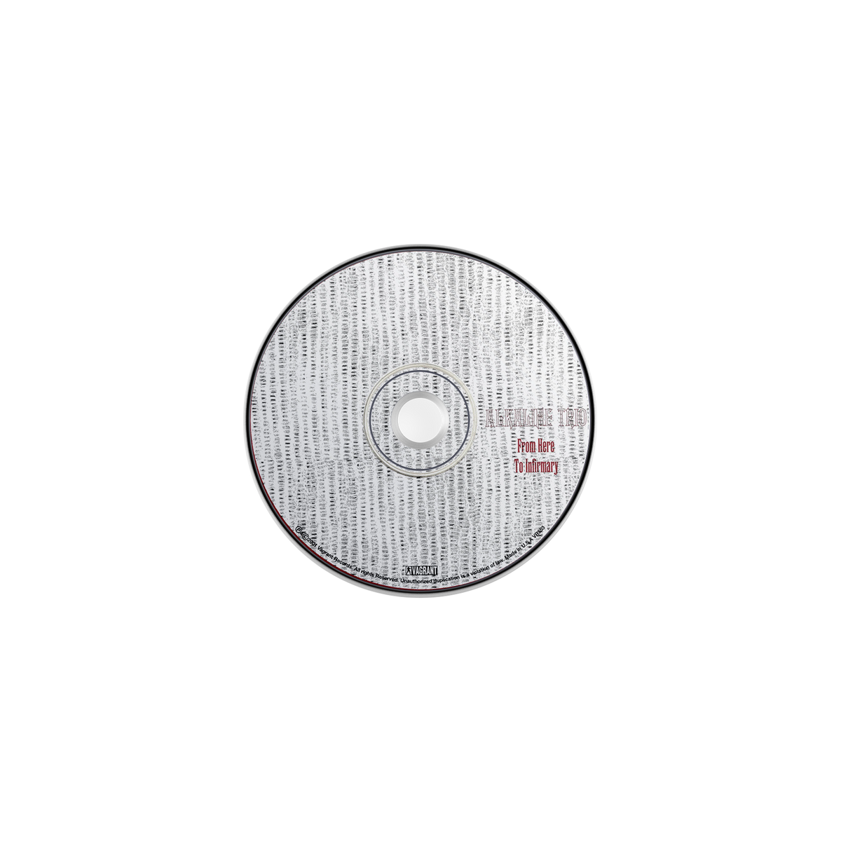 From Here To Infirmary Jewel Case CD with O-Card