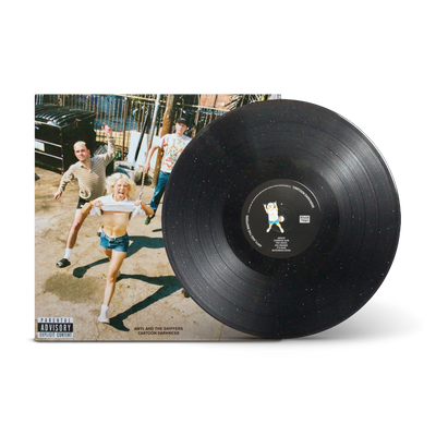 Cartoon Darkness Black Glitter LP