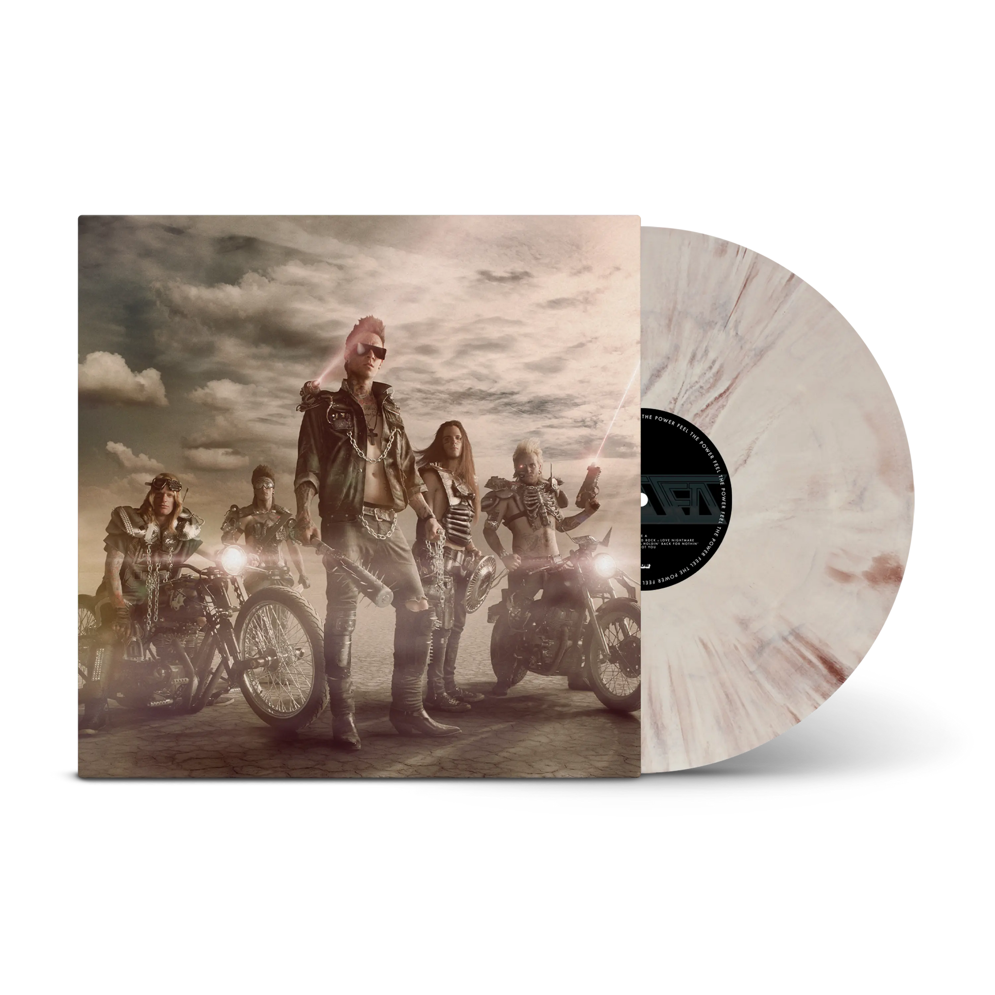 Feel The Power Bone, Brown & Beer Marble LP – Rude Records Shop