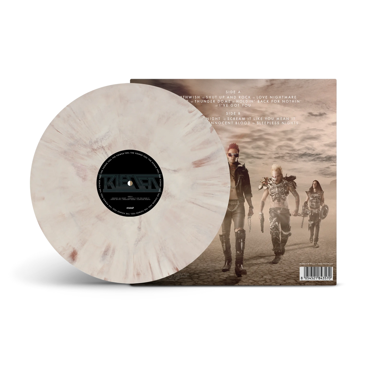 Feel The Power Bone, Brown & Beer Marble LP