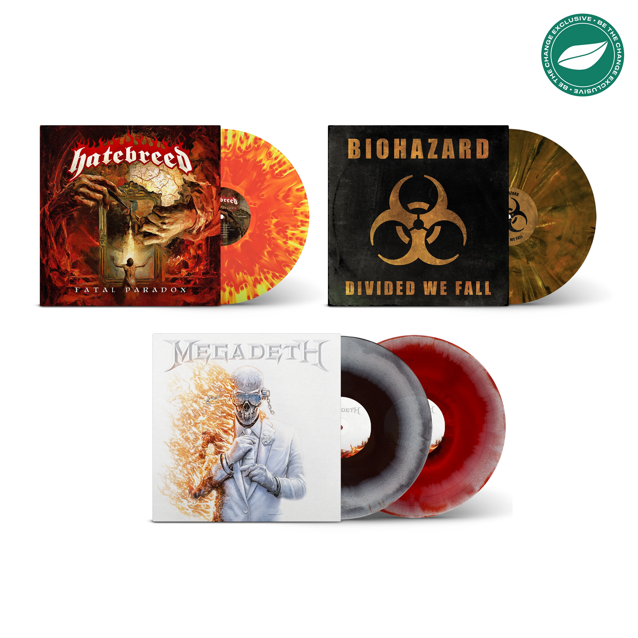 BLKIIBLK Be The Change Vinyl Bundle – Rude Records Shop