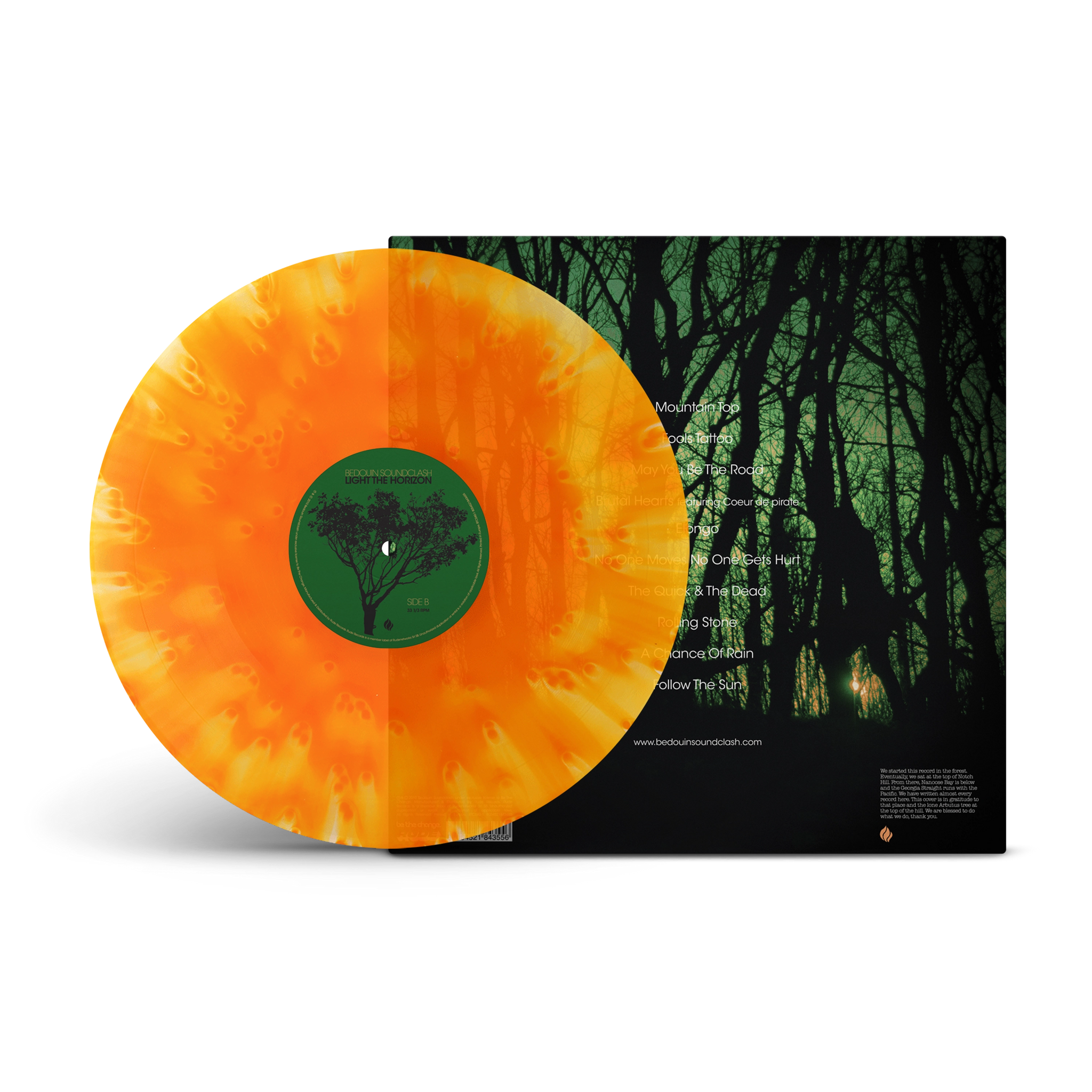 Light The Horizon Clear & Orange Crush Cloudy LP – Rude Records Shop
