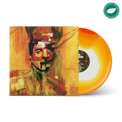 Sounding A Mosaic White, Orange Crush & Grimage Purple Tri-Coloured A/B Side LP