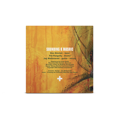 Sounding A Mosaic White, Orange Crush & Grimage Purple Tri-Coloured A/B Side LP