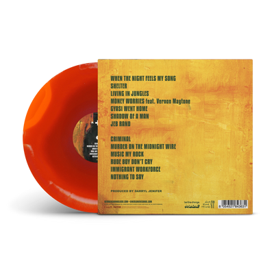 Sounding A Mosaic White, Orange Crush & Grimage Purple Tri-Coloured A/B Side LP
