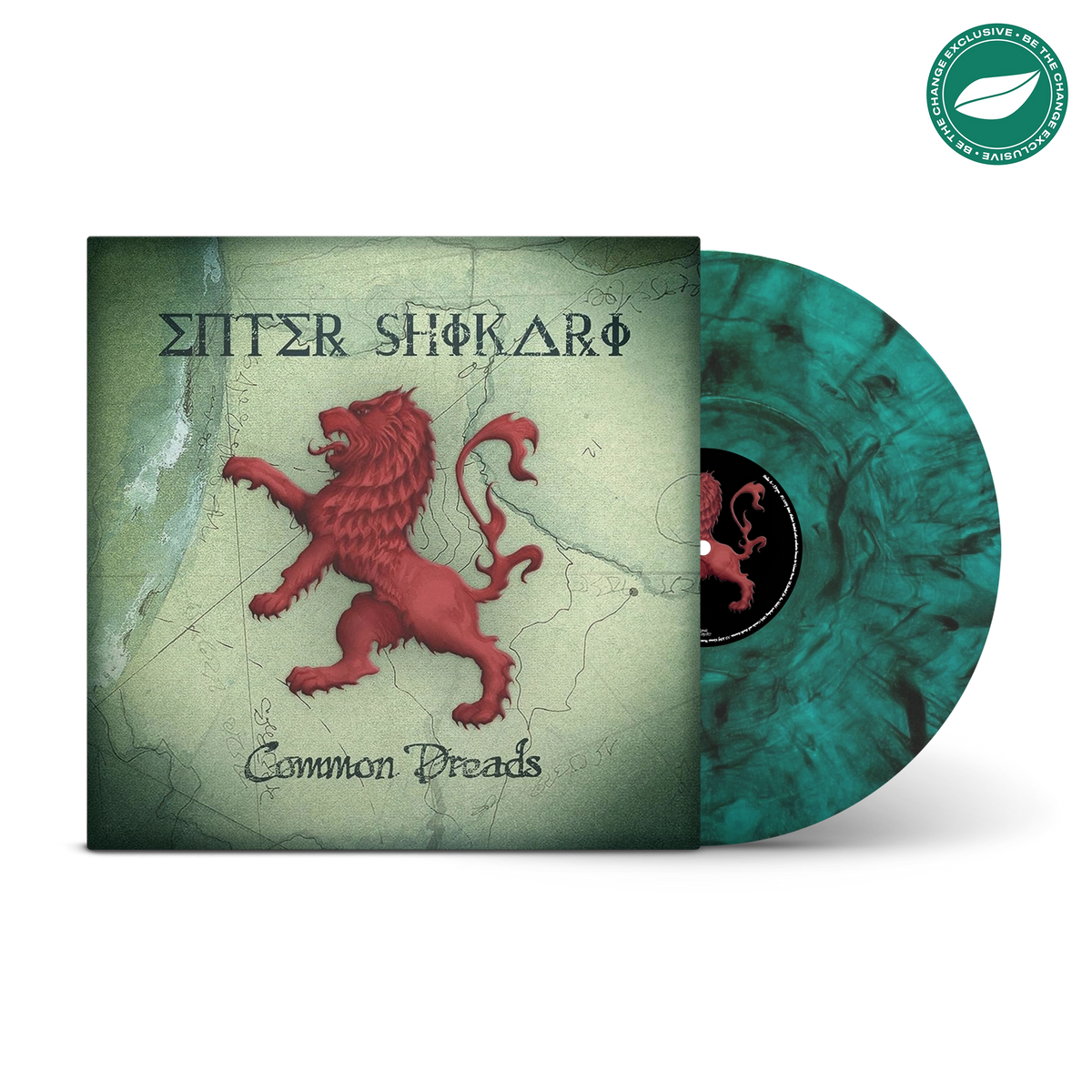 Common Dreads Green & Black Nebula LP