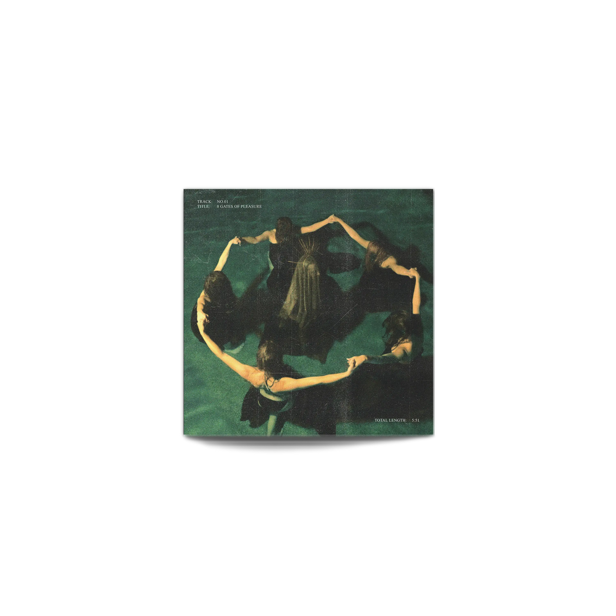Every Sound Has A Color In The Valley Of Night Half Clear Half Green with Black Splatter Double LP