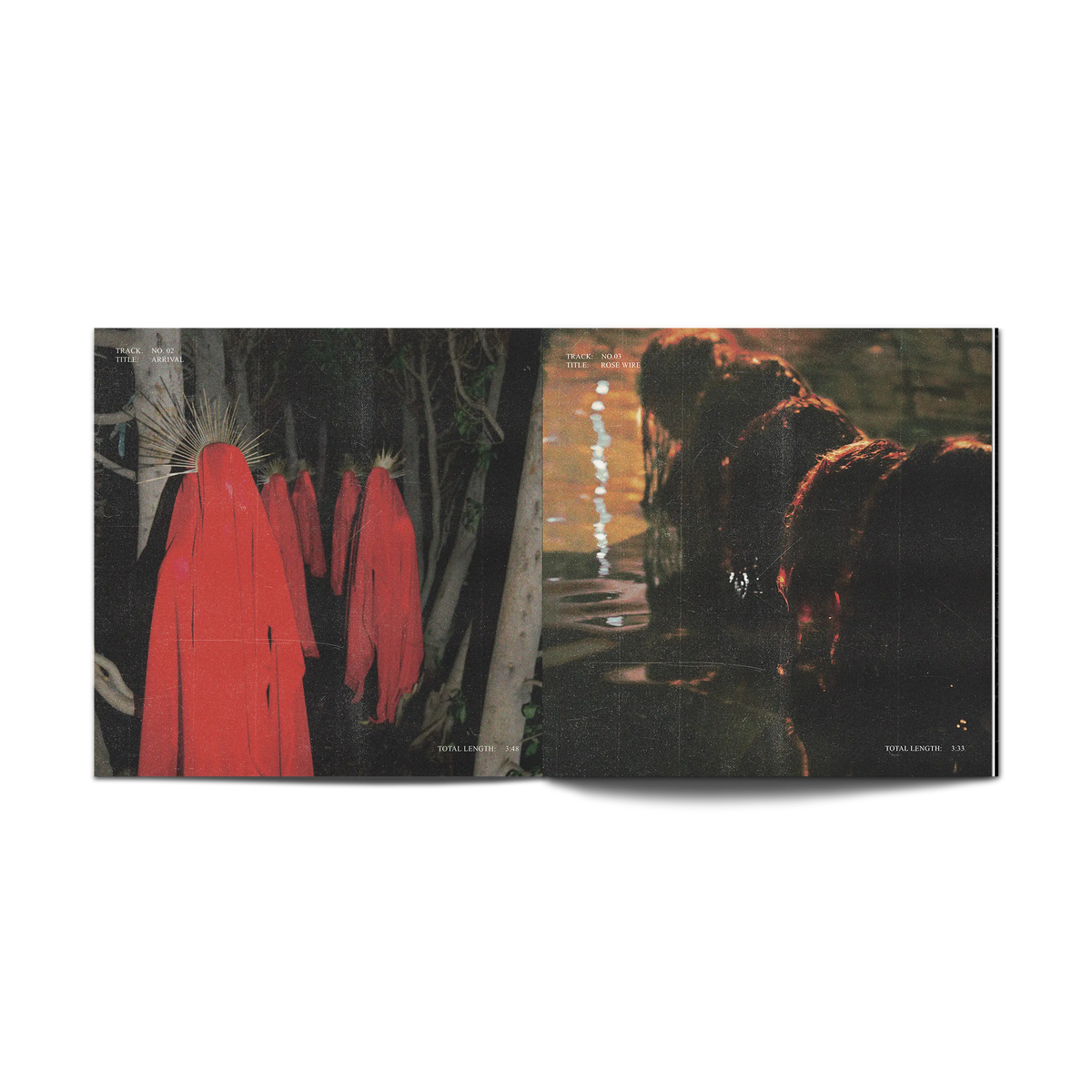 Every Sound Has A Color In The Valley Of Night Half Clear Half Green with Black Splatter Double LP