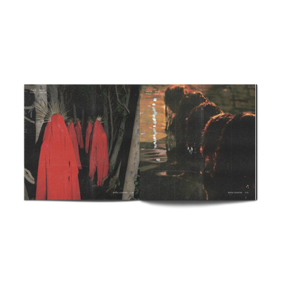 Every Sound Has A Color In The Valley Of Night Half Clear Half Green with Black Splatter Double LP