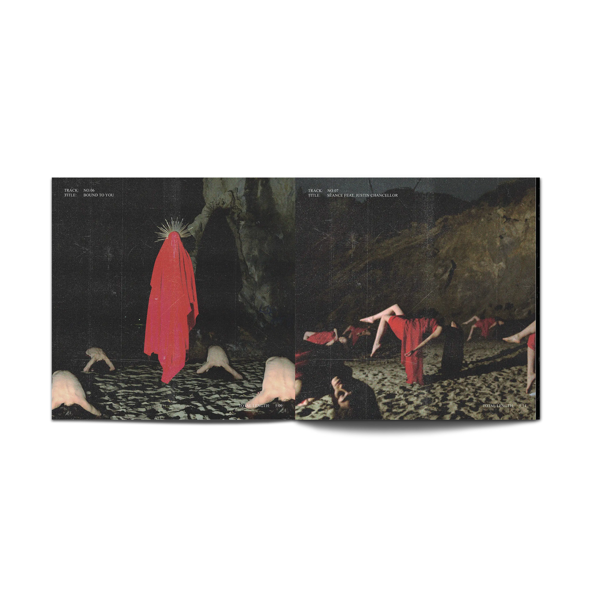 Every Sound Has A Color In The Valley Of Night Half Clear Half Green with Black Splatter Double LP