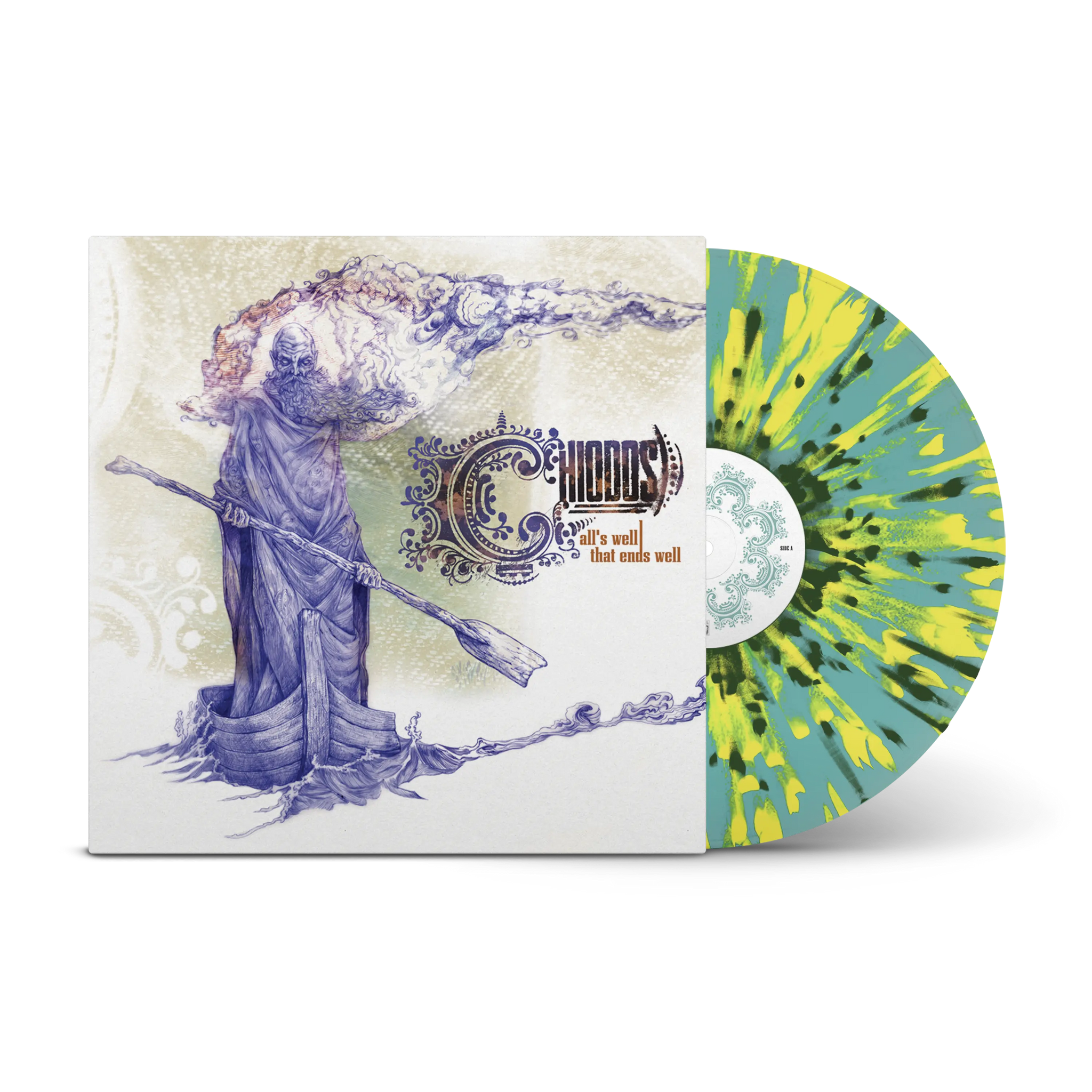 All's Well That Ends Well Clear Turquoise with Yellow & Green Splatter LP