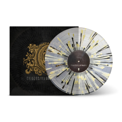 Illuminaudio Clear with Gold & Black Splatter LP