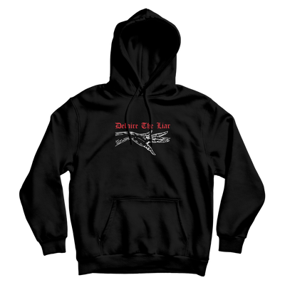 SELF DEFENCE Black Hoodie