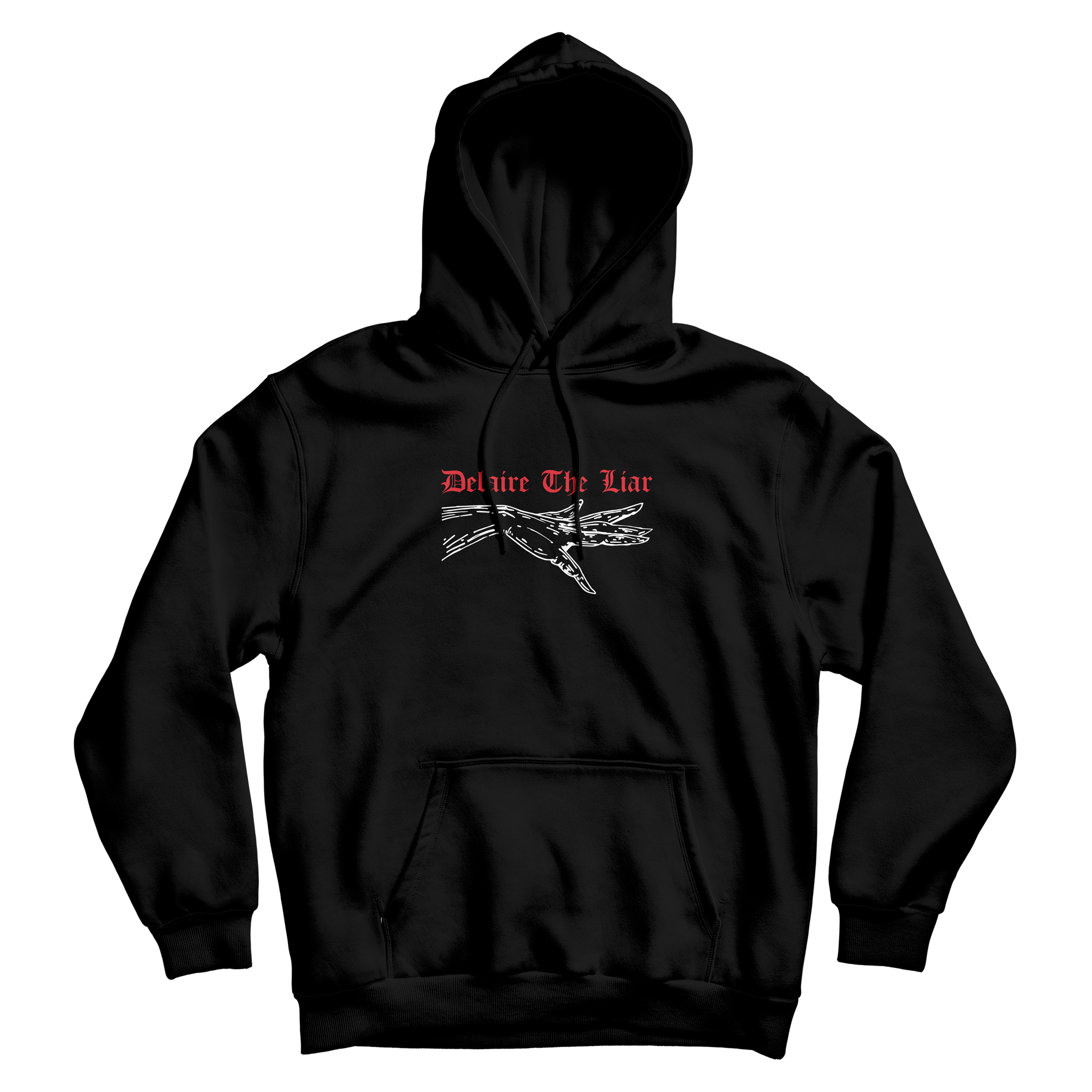 SELF DEFENCE Black Hoodie