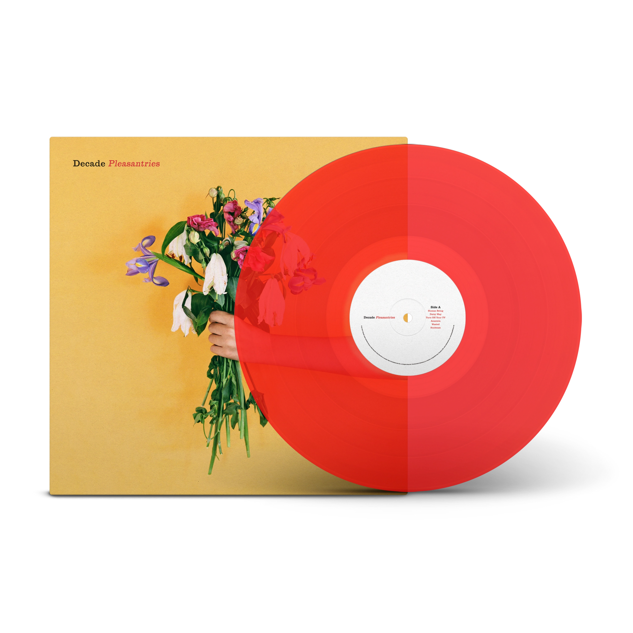 Pleasantries Transparent Red LP – Rude Records Shop