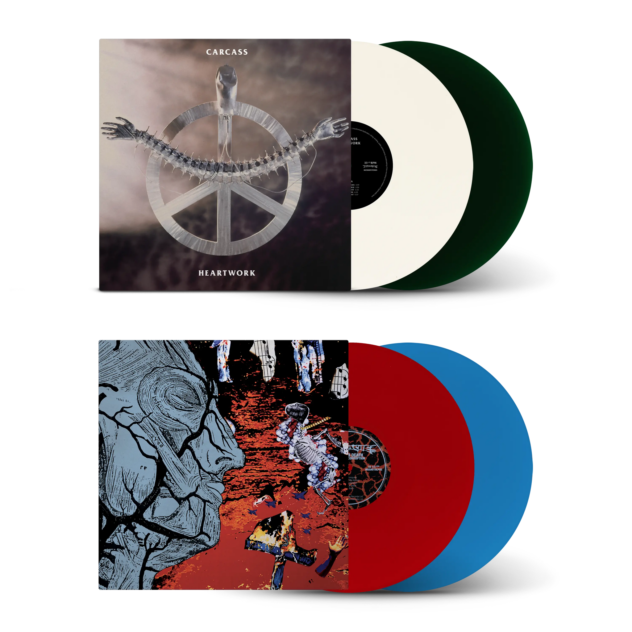 Earache Vinyl Bundle Carcass & Napalm Death
