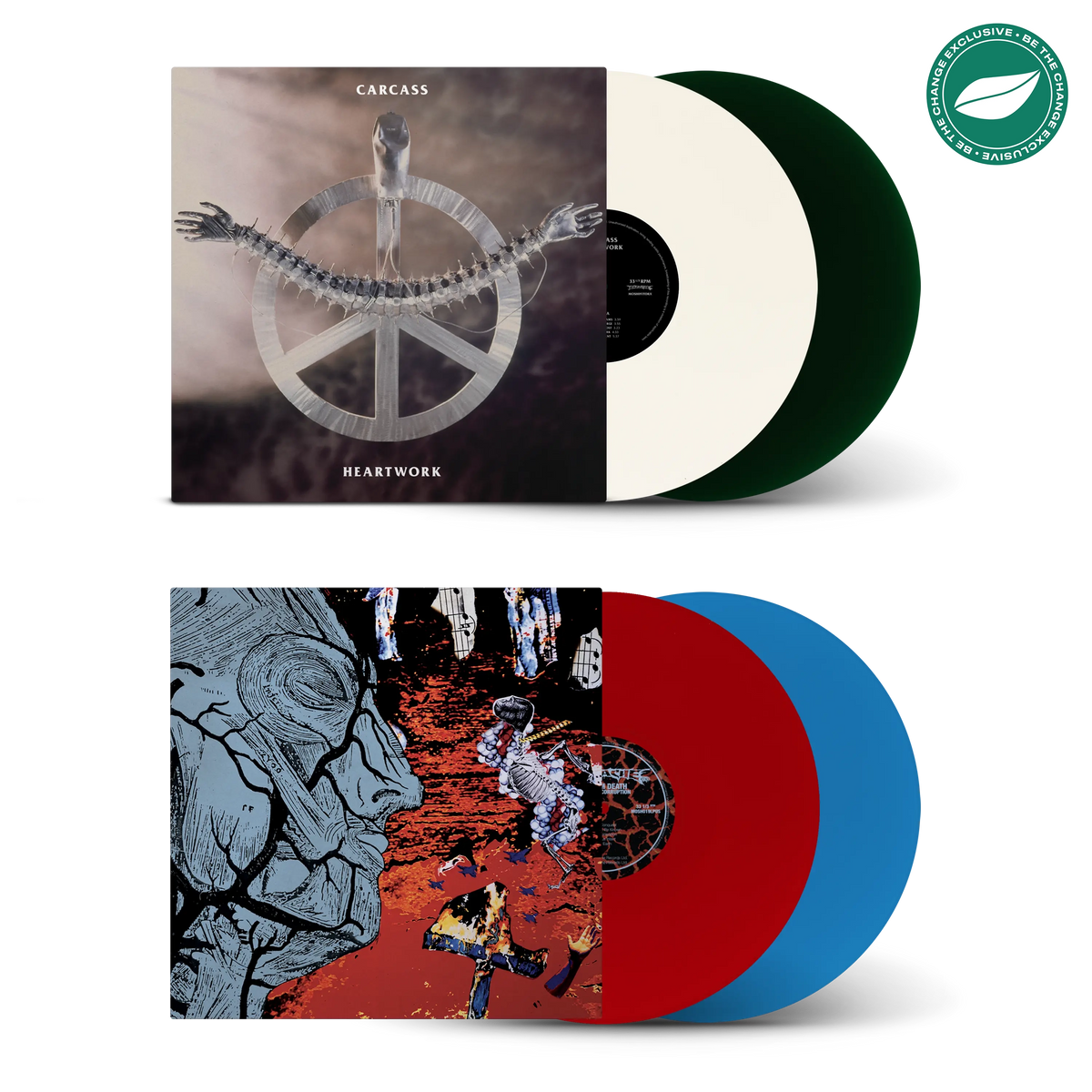 Earache Vinyl Bundle Carcass & Napalm Death