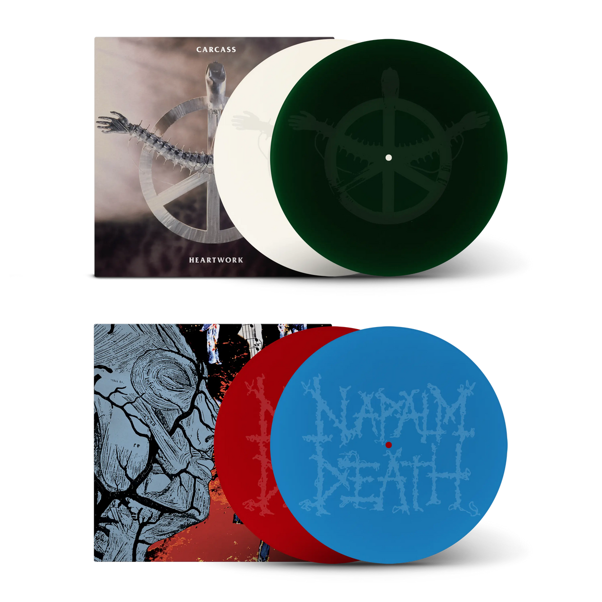 Earache Vinyl Bundle Carcass & Napalm Death