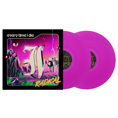 Radical Neon Violet Double Vinyl LP