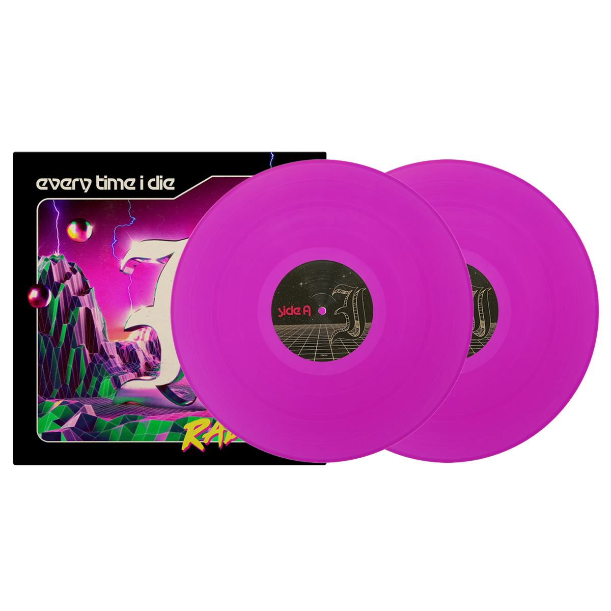 Radical Neon Violet Double Vinyl LP