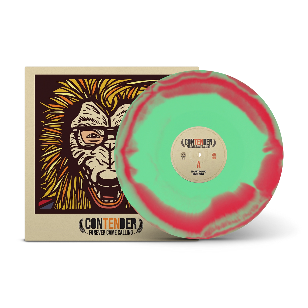 Contender Hot Pink & Green Smash LP