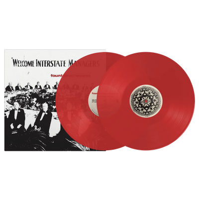 Welcome Interstate Managers Double Transparent Red Vinyl LP