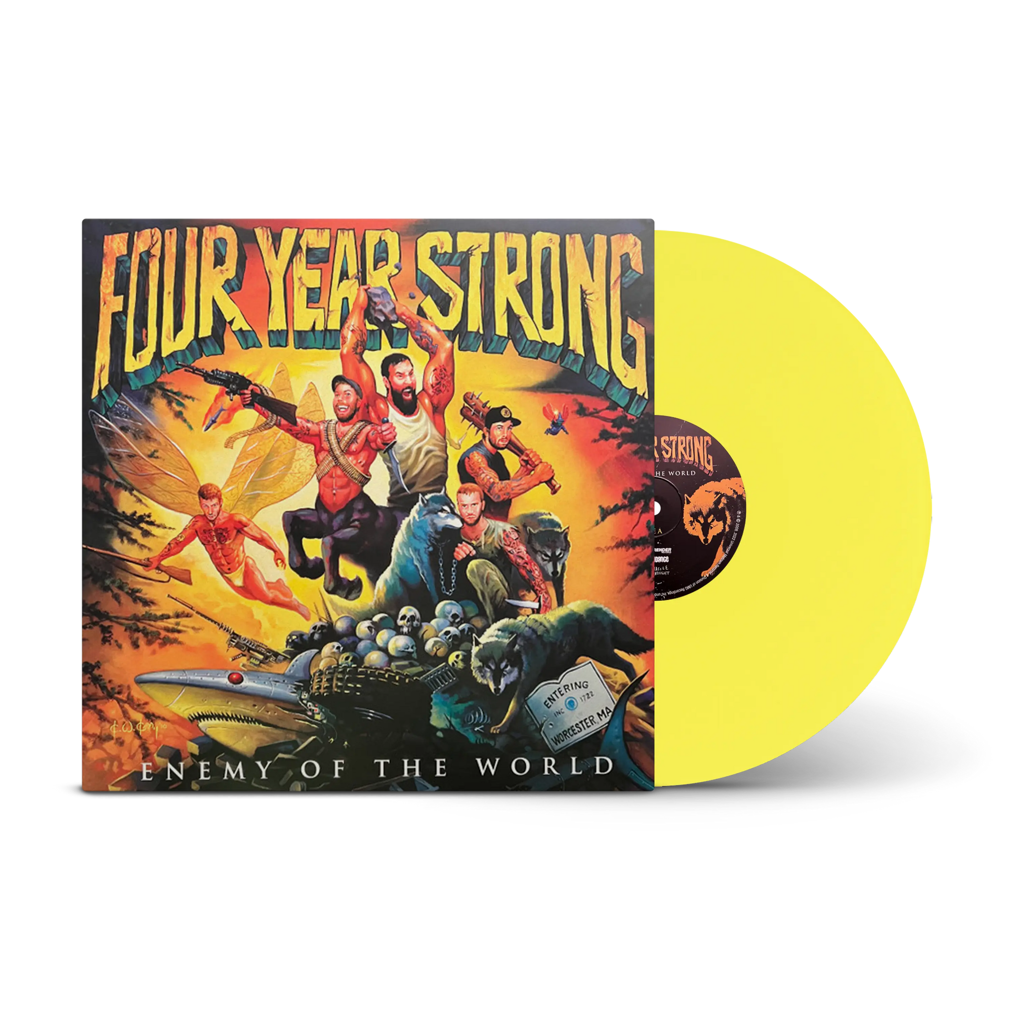 Enemy Of The World Yellow LP