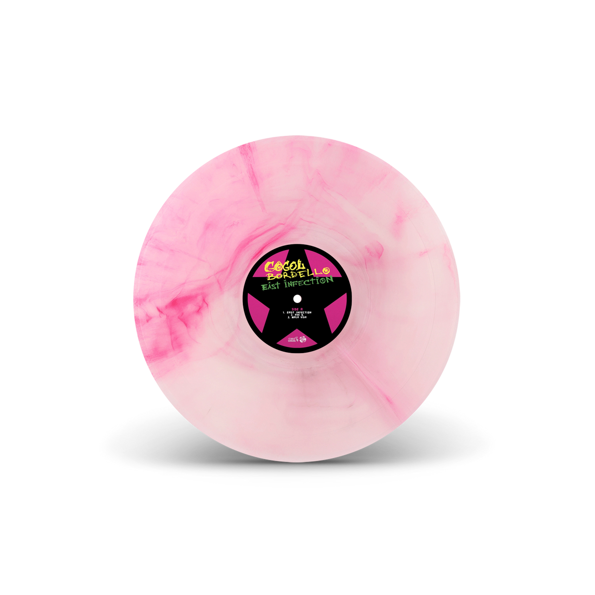East Infection Transparent & Hot Pink Galaxy LP