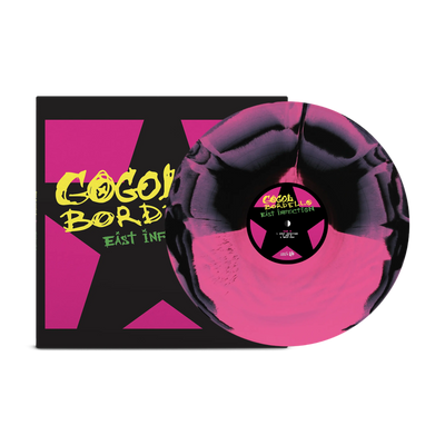 East Infection Hot Pink & Black A Side / B Side LP