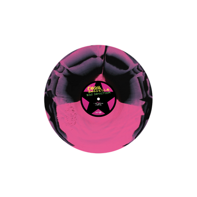 East Infection Hot Pink & Black A Side / B Side LP