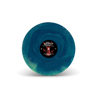 Multi Kontra Culti vs. Irony Translucent Blue & Green A/B Side Double LP