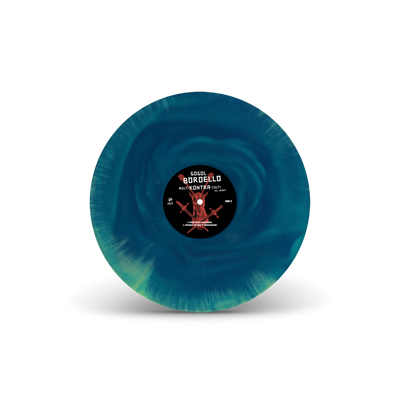 Multi Kontra Culti vs. Irony Translucent Blue & Green A/B Side Double LP