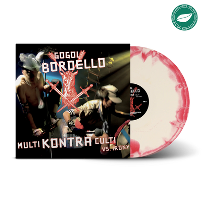 Multi Kontra Culti vs. Irony Red & White A Side / B Side Double LP