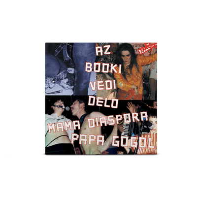 Multi Kontra Culti vs. Irony Translucent Blue & Green A/B Side Double LP