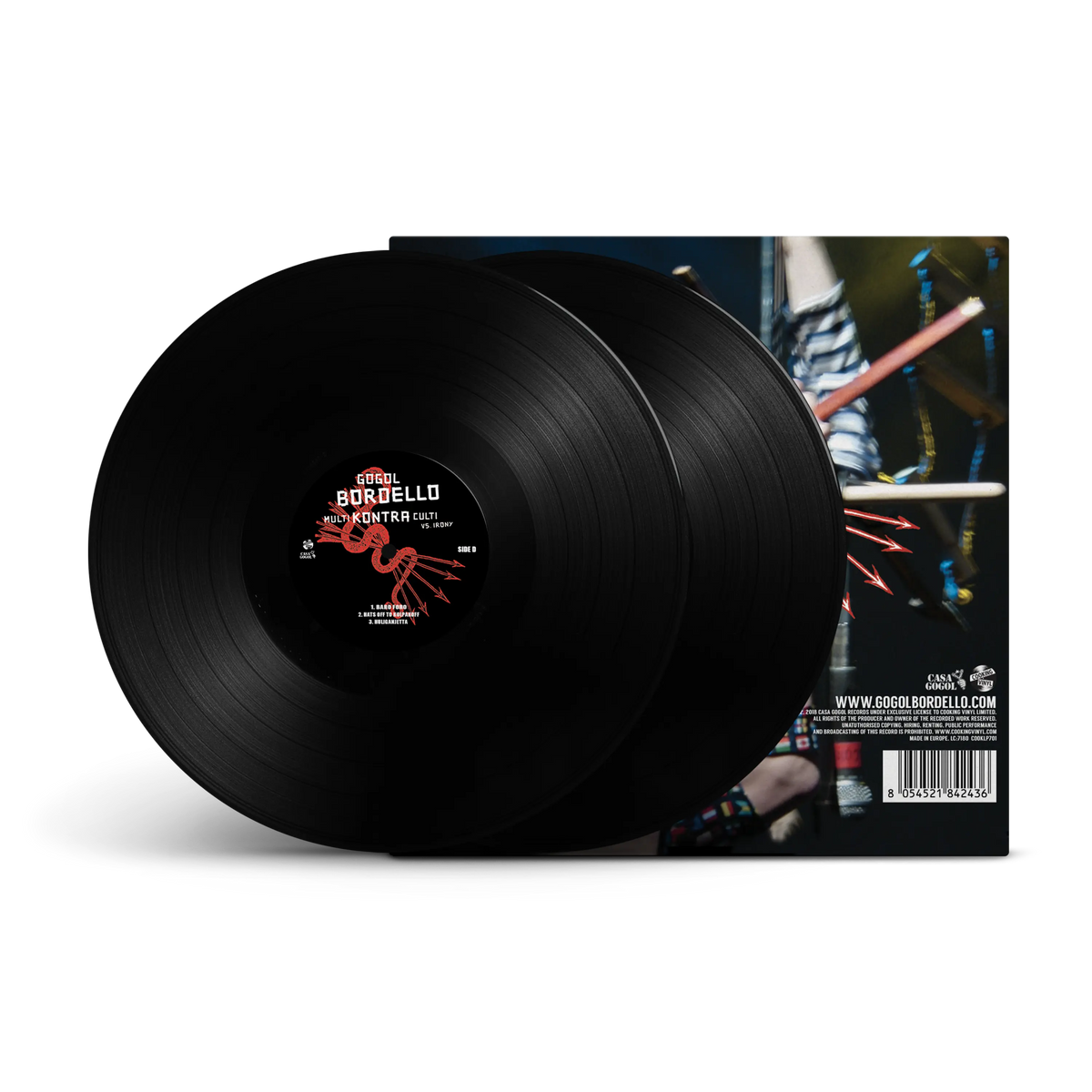 Multi Kontra Culti vs. Irony Black Double LP